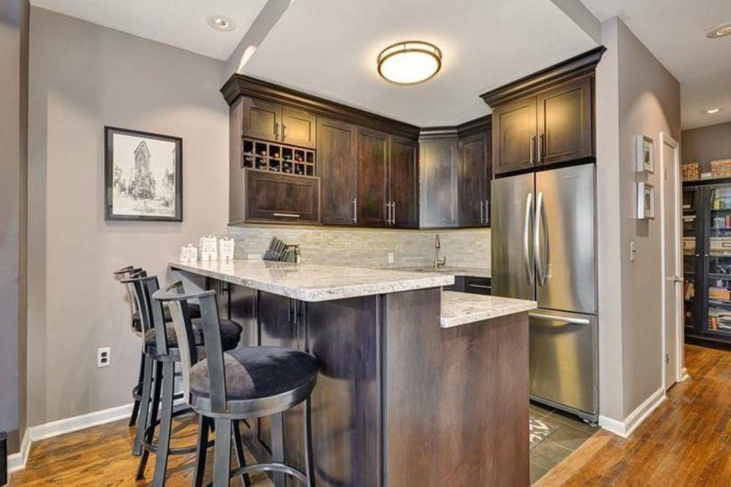 Beautifully renovated 1 bedroom + open spacious area used as home office or for dining