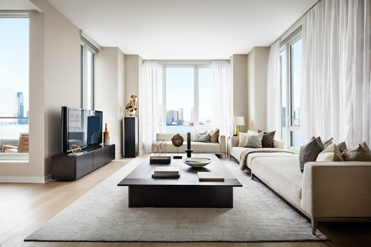 IMMACULATE 2 bedroom 2 bathroom in Tribeca with WATERFRONT VIEWS, Minutes From Hudson River Promenade!!!