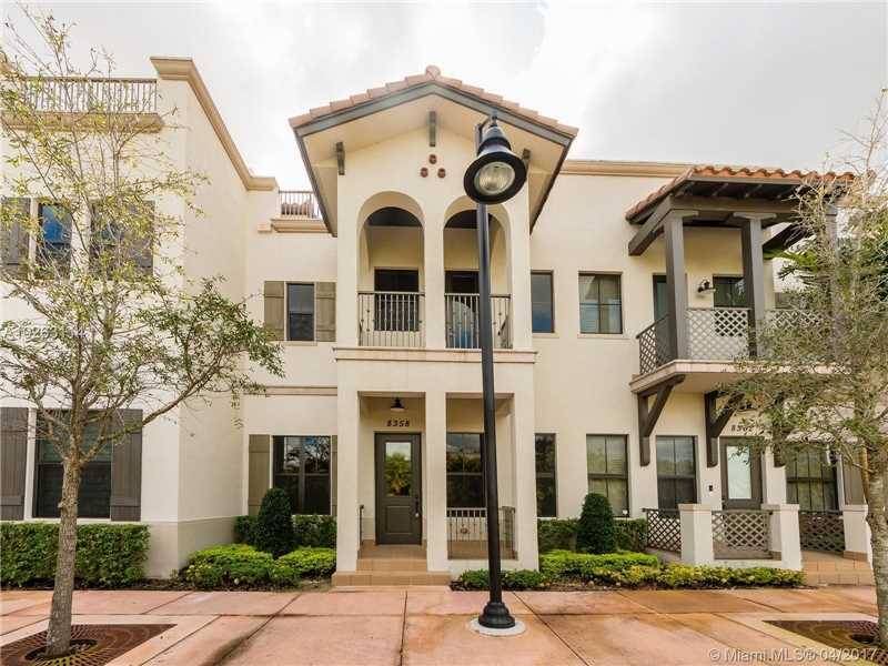 New Construction townhouse & Modern life style in the most desirable area of Downtown Doral