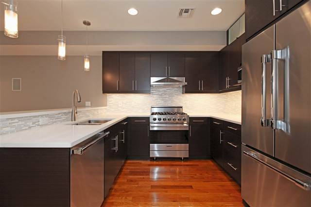 This meticulously designed 3BR/2BA features a private elevator opening directly into your unit