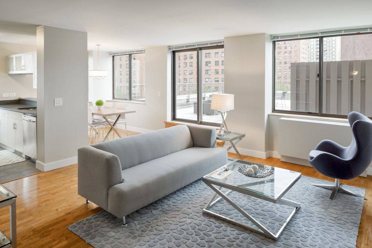 **Newly listed** Gorgeous Upper West Side 1 Bedroom with Rooftop Deck