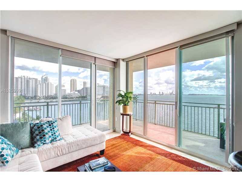 BRICKELL DIRECT BAYFRONT 2BED/2BA all about the PROTECTED 180 degree bay view