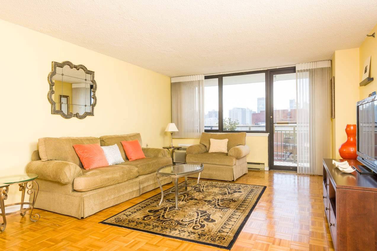 Welcome to the most cheerful condo around: Unit 14F at The Skyline