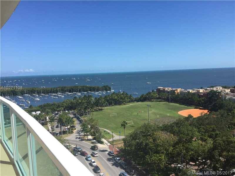 Amazing 2 bedroom with wrap around balcony for Breathtaking views of Biscayne Bay and Park