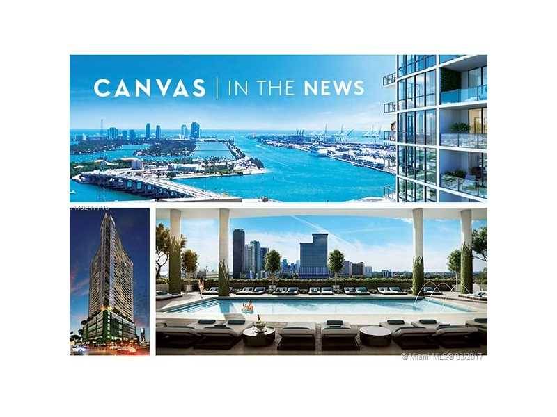 CANVAS is a mixed use residential and commercial luxury high-rise located in the in the Art & Entertainment District