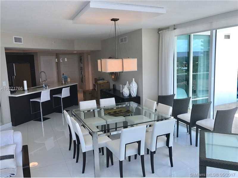 RARE OPPORTUNITY TO RENT A 3 BED 2 BATH LUXURY STYLE RESORT CONDO LOCATED BETWEEN AVENTURA AND BAL HARBOUR SHOPS