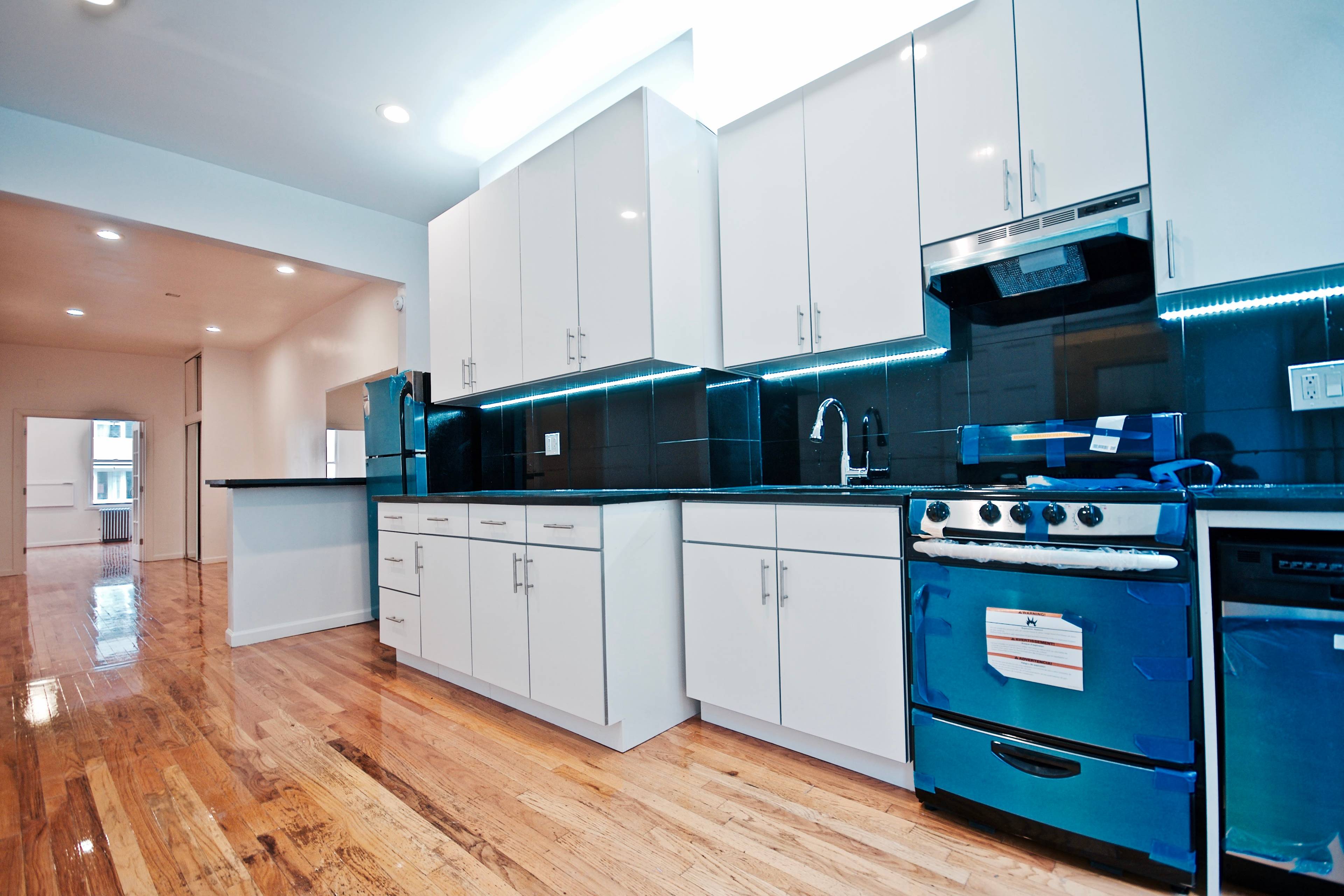 HUMONGOUS, FULLY RENOVATED, RENT STABILIZED  1BR IN THE HEART OF WILLIAMSBURG!