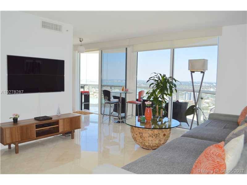 Enjoy this spectacular and spacious 1 BD\ 2 BA condo with panoramic ocean and intercostal views