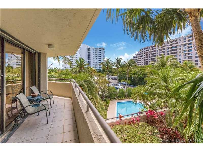 Lowest priced unit in the building - OCEAN LANE PLAZA 2 BR Condo Key Biscayne Miami