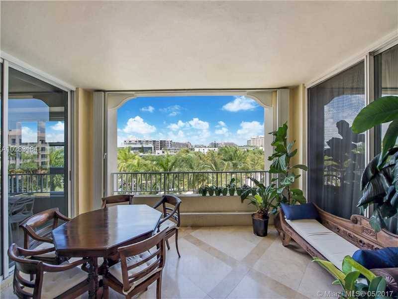 Beautiful 3 Bed/3 Bath condo in Lake Villa One in the exclusive Ocean Club community on Key Biscayne featuring a large outdoor entertainment terrace