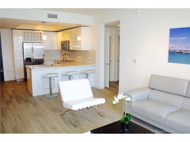 Live in the heart of Brickell in this turnkey 2 bed 2 bath