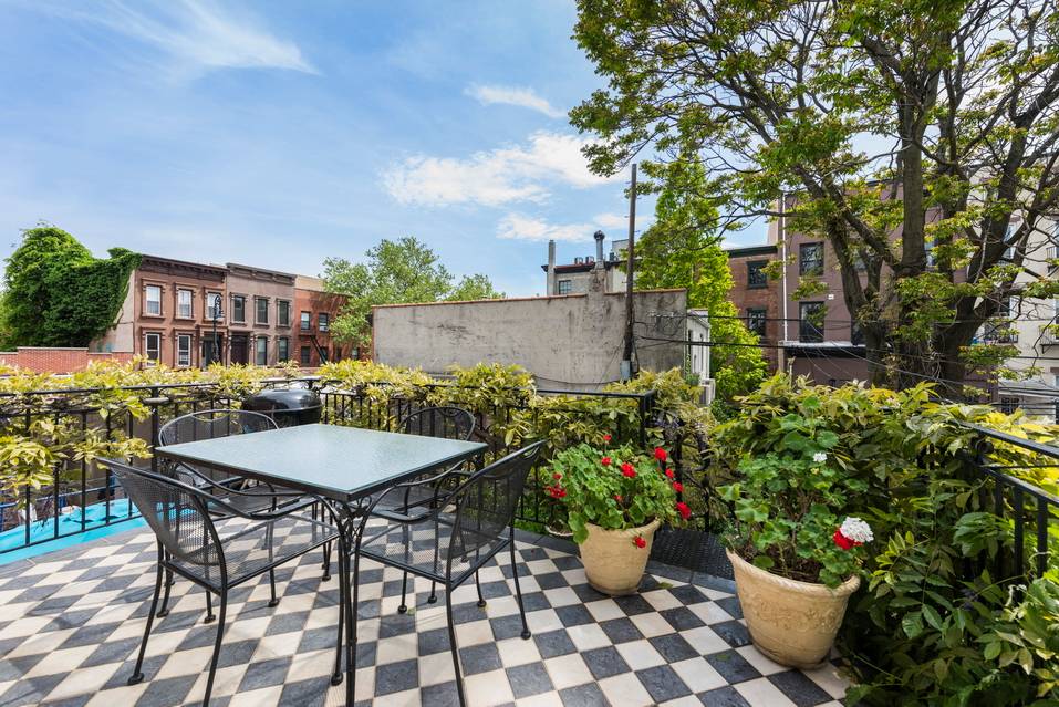 Carroll Gardens Historic Beauty with Front Garden and South Back Garden