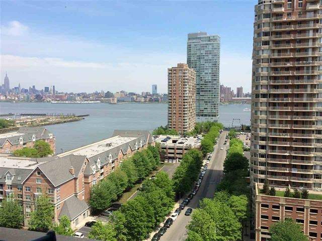 Welcome home to this beautiful one bed at luxurious A condos with stunning direct NYC and river views