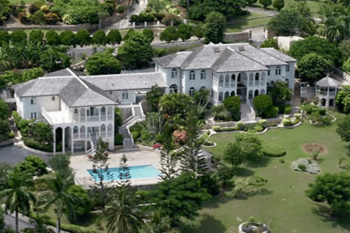 Caribbean/ Montego Bay, Jamaica: Private Serene Estate featuring 14 Bedrooms, 13 Baths & 2 Half Baths + 25' x 50' Pool & Prestigious Gardens