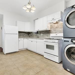 Newly Renovated 2 bedroom featuring brand new hardwood floors and a beautiful renovated bathroom