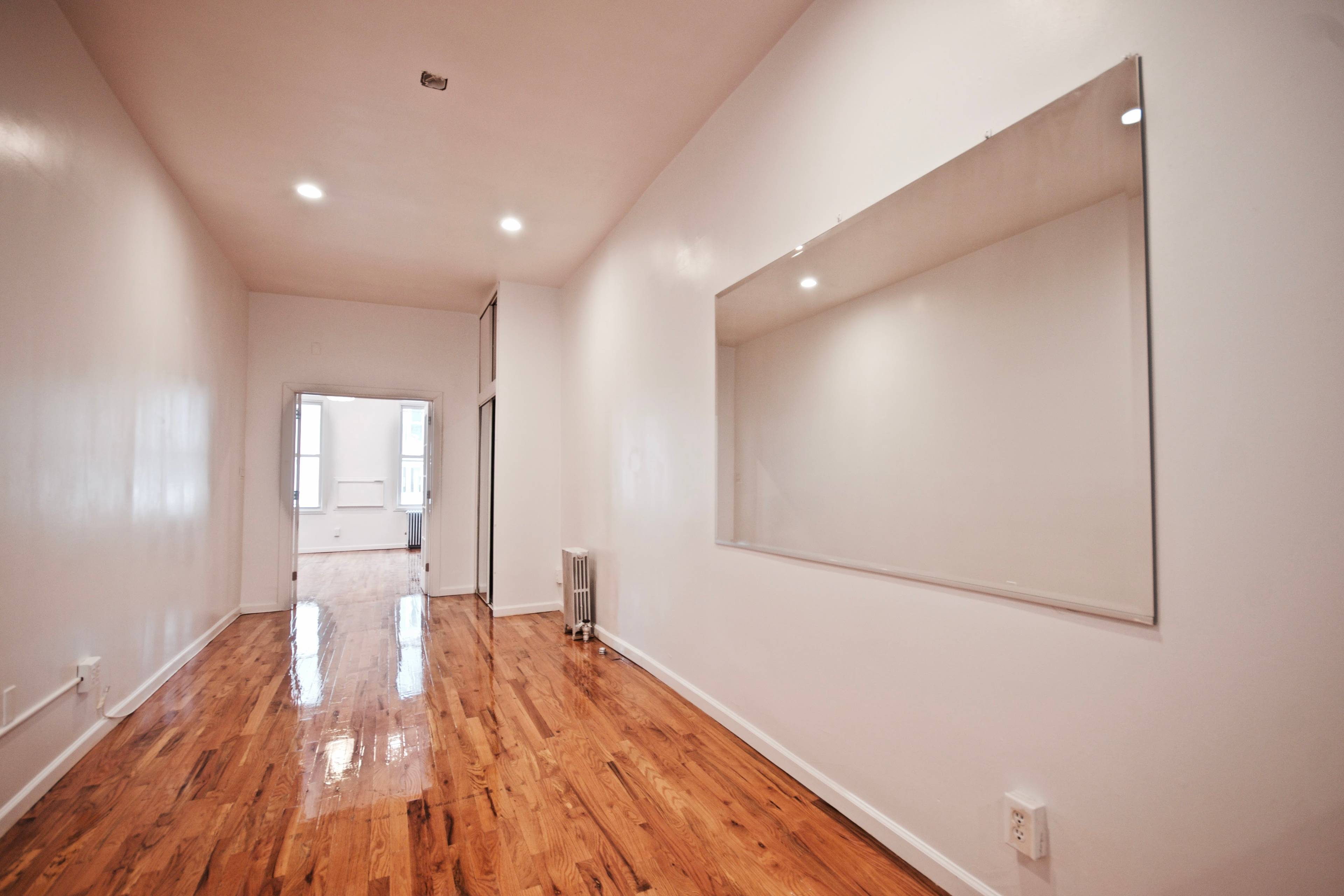 HUMONGOUS, FULLY RENOVATED, RENT STABILIZED  1BR IN THE HEART OF WILLIAMSBURG!