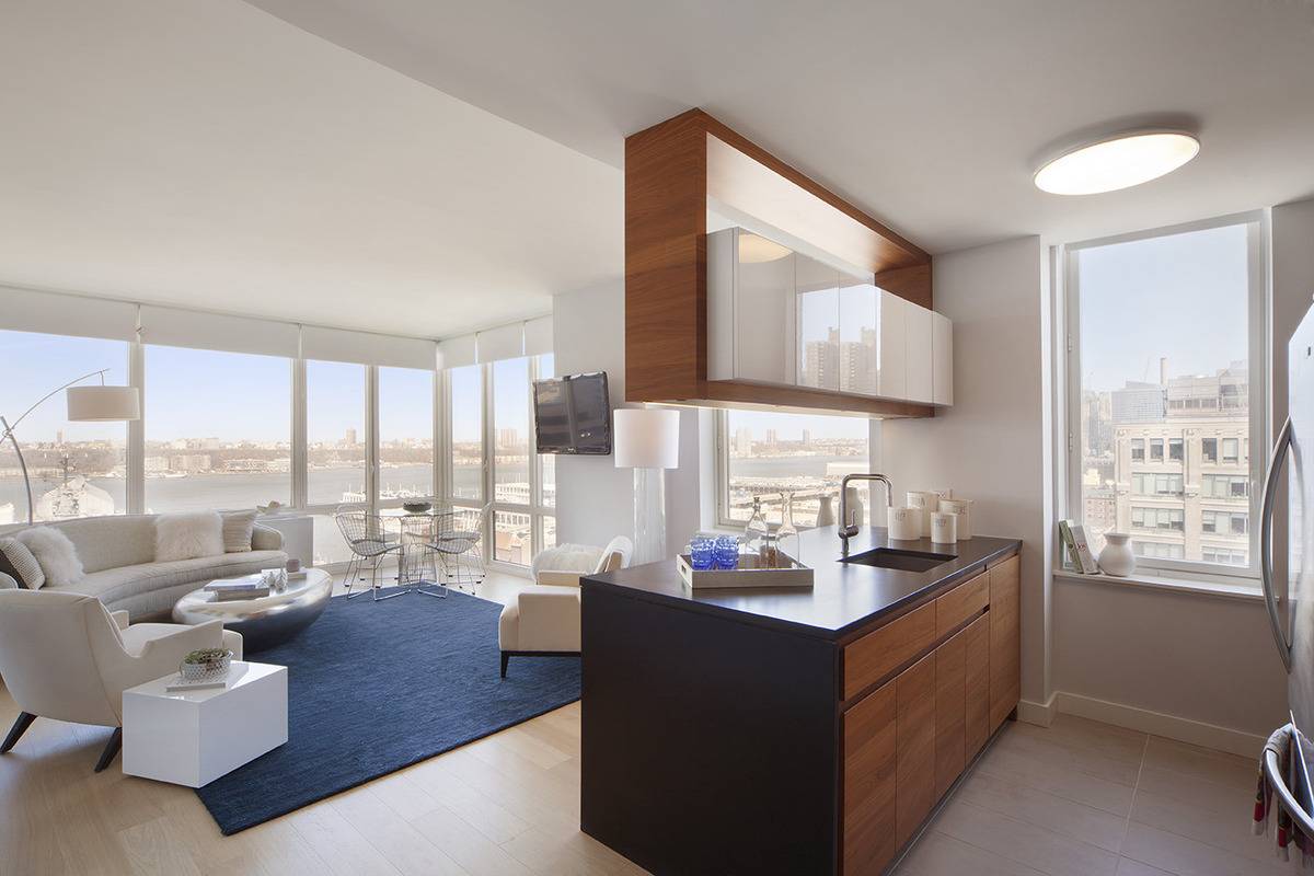 THIS IS IT!! AMAZING 2 BEDROOM! HUDSON RIVER VIEWS! LUXURY BUILDING! HELL’S KITCHEN!!