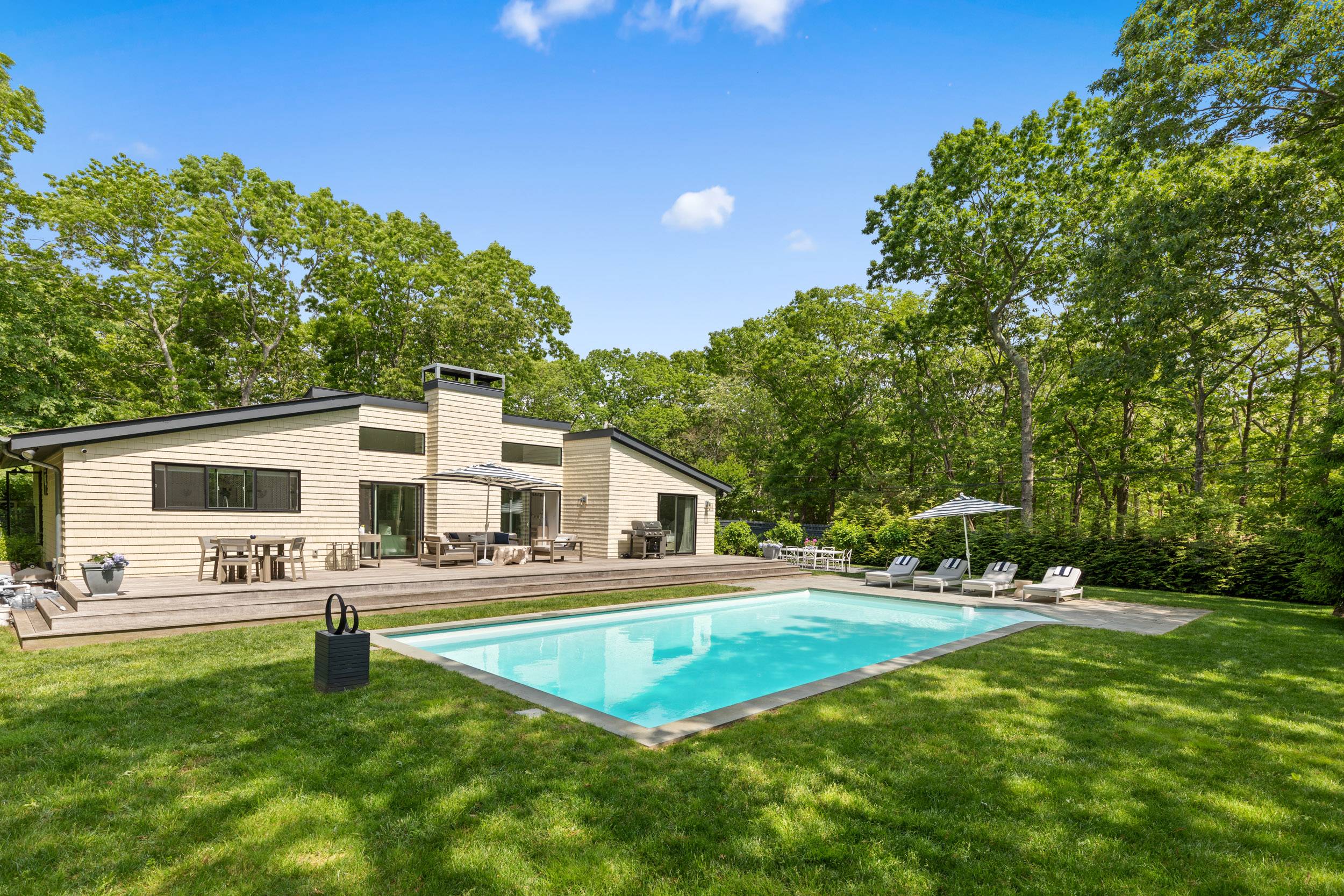 Privacy is Paramount at this East Hampton August Rental
