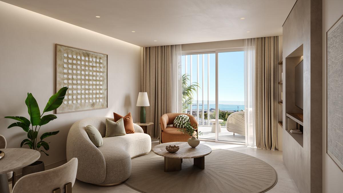 Athens Aenaon Park New Residences - Living Room