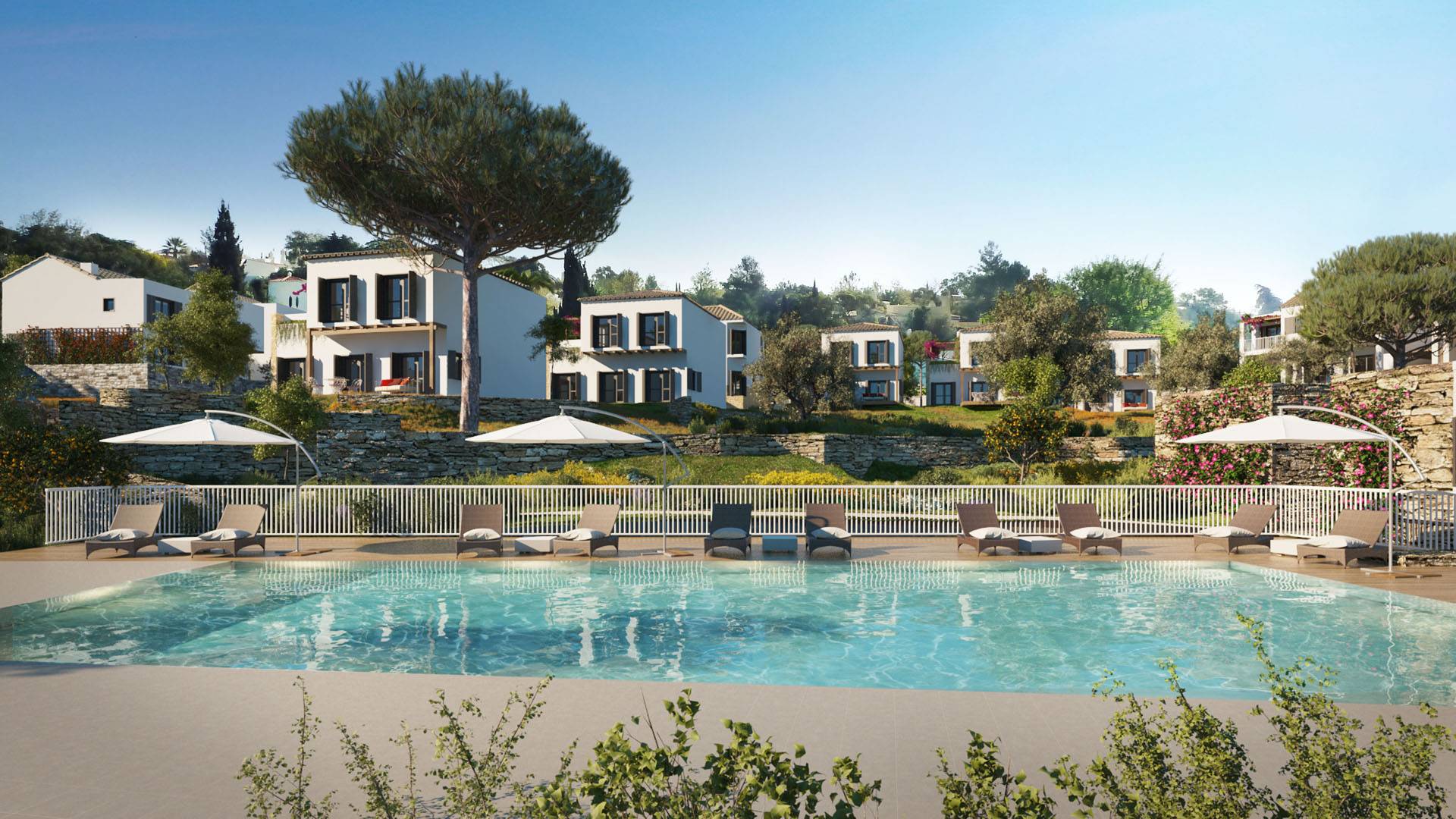 Green homes built for year-round living at Carvoeiro town - The Algarve