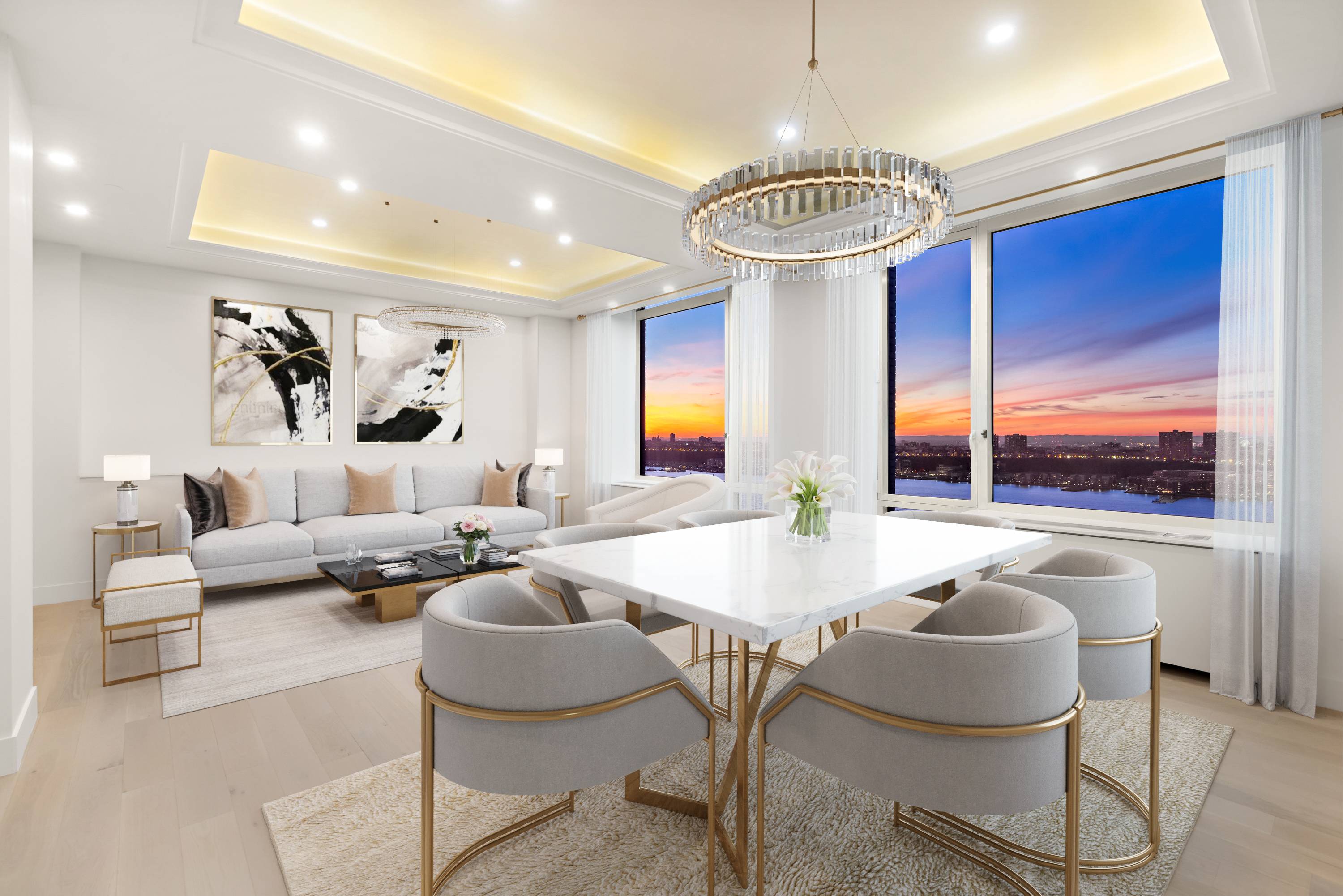 MANSION IN THE SKY |Breath Taking Penthouse Residence New York, NY