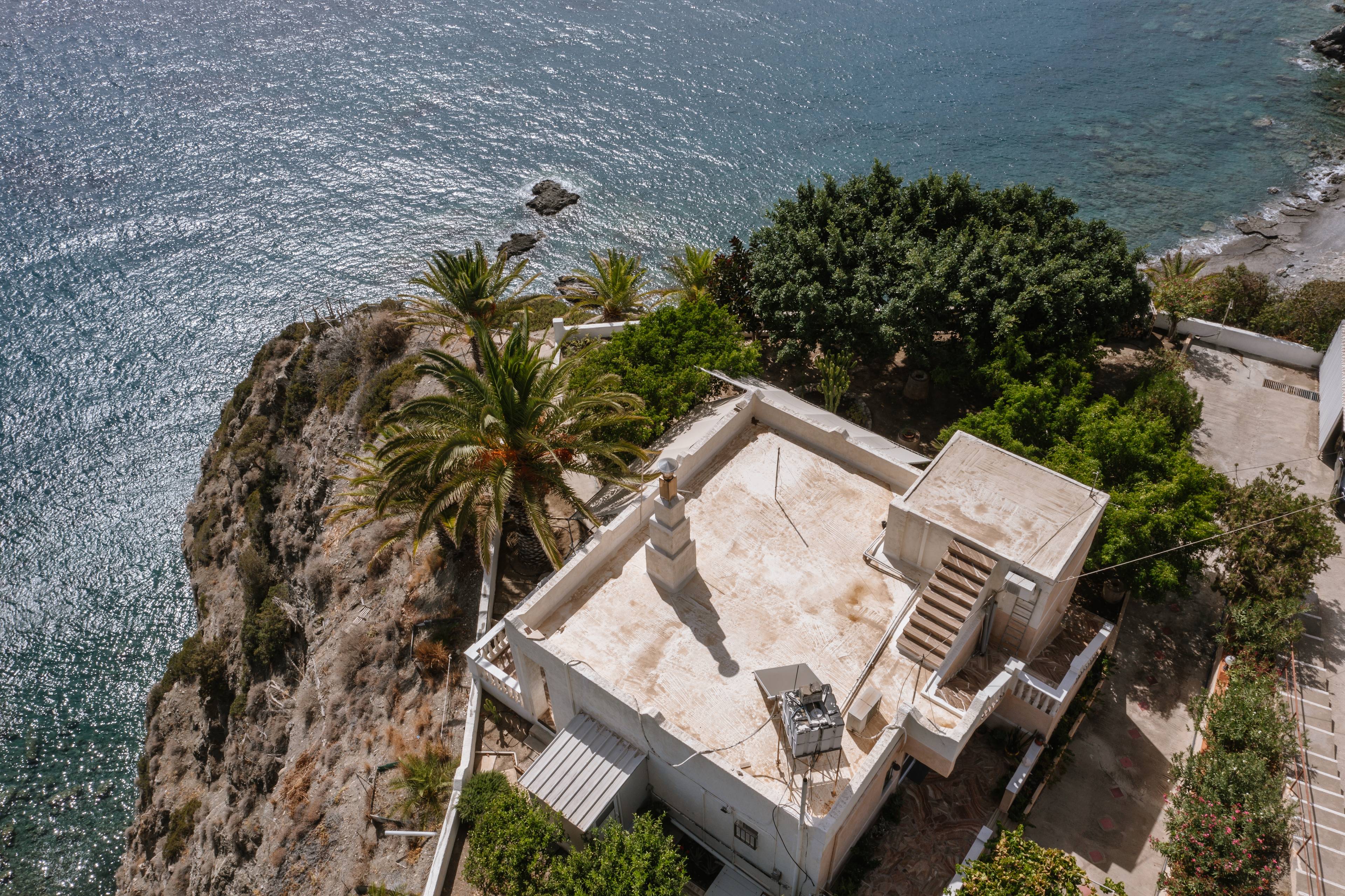 DREAM COASTAL RETREAT! Beachfront traditional Cretan style House with panoramic scenic fairy tale views, in South Crete