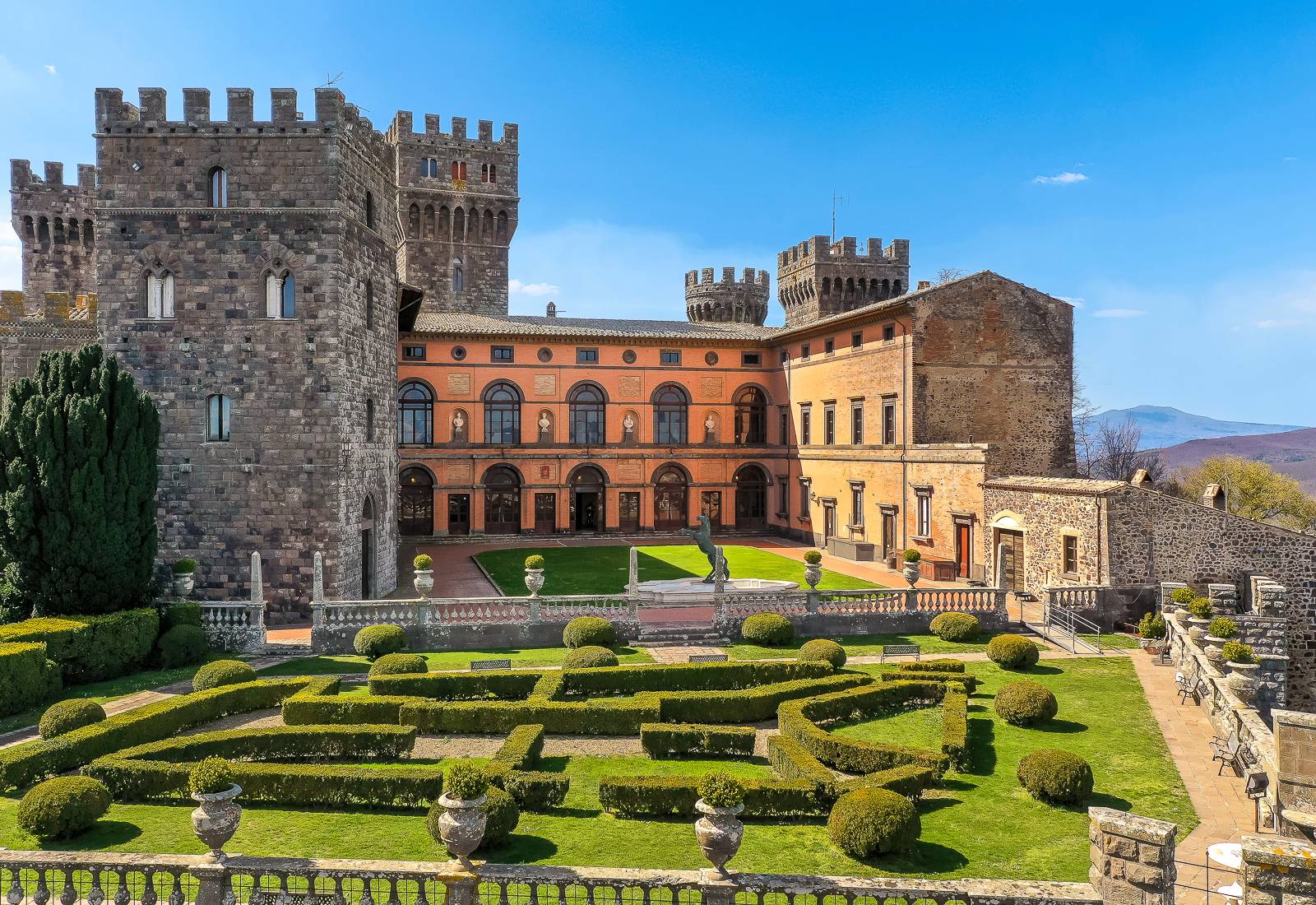Majestic Renaissance Castle in central Italy