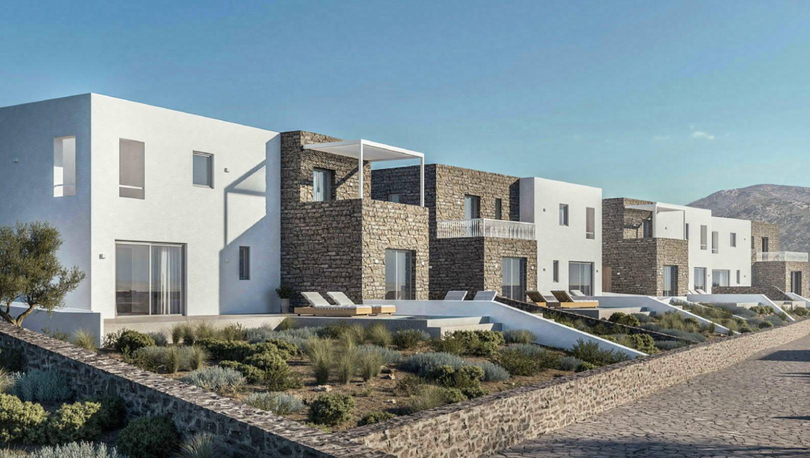 'THE PAROS PROJECT' Stunning luxury Duplex in Paros  (A3) with swimming pool