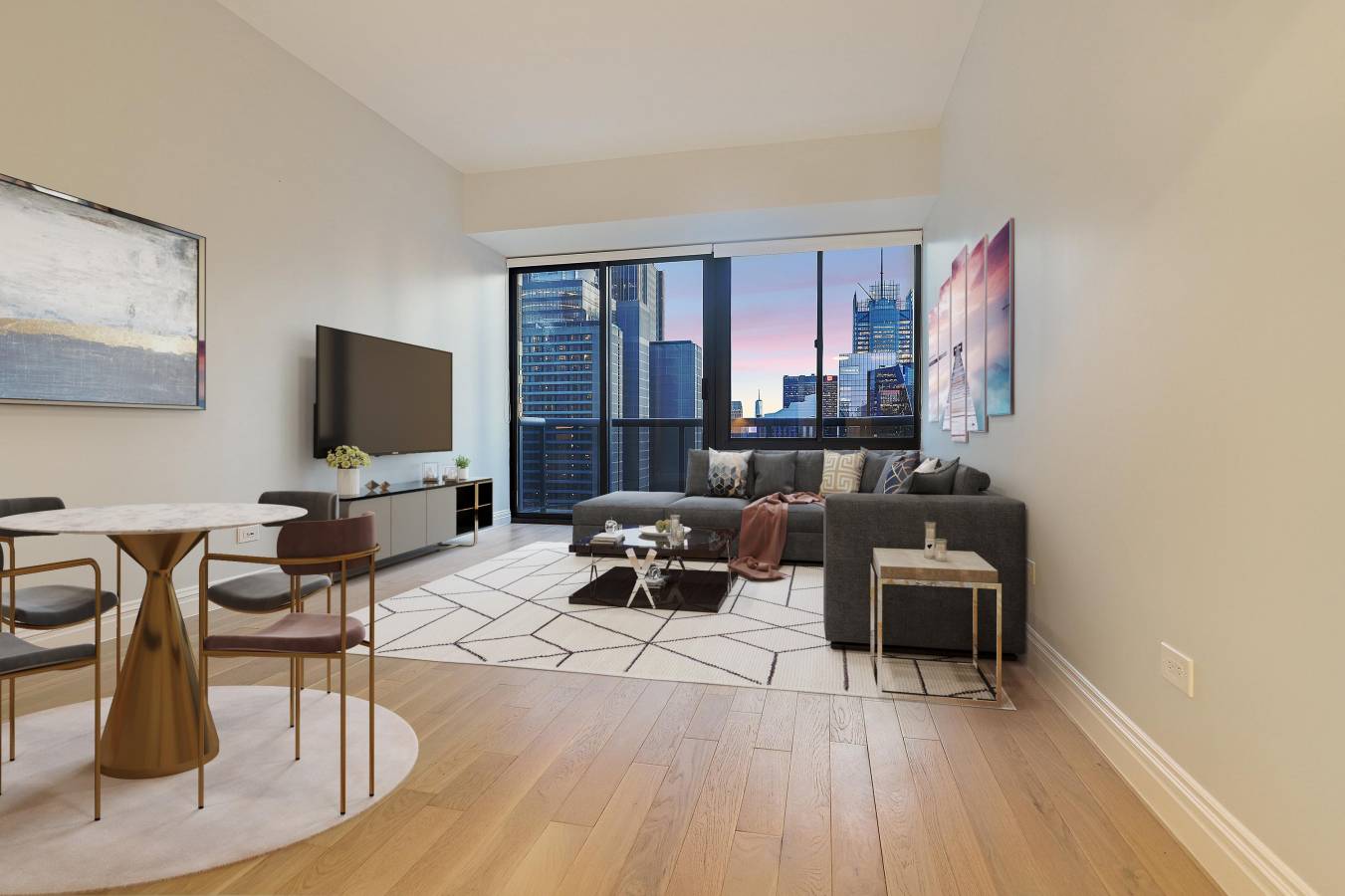 No Fee, 2 Bed / 2 Bath Newly Renovated Apartment in Midtown West