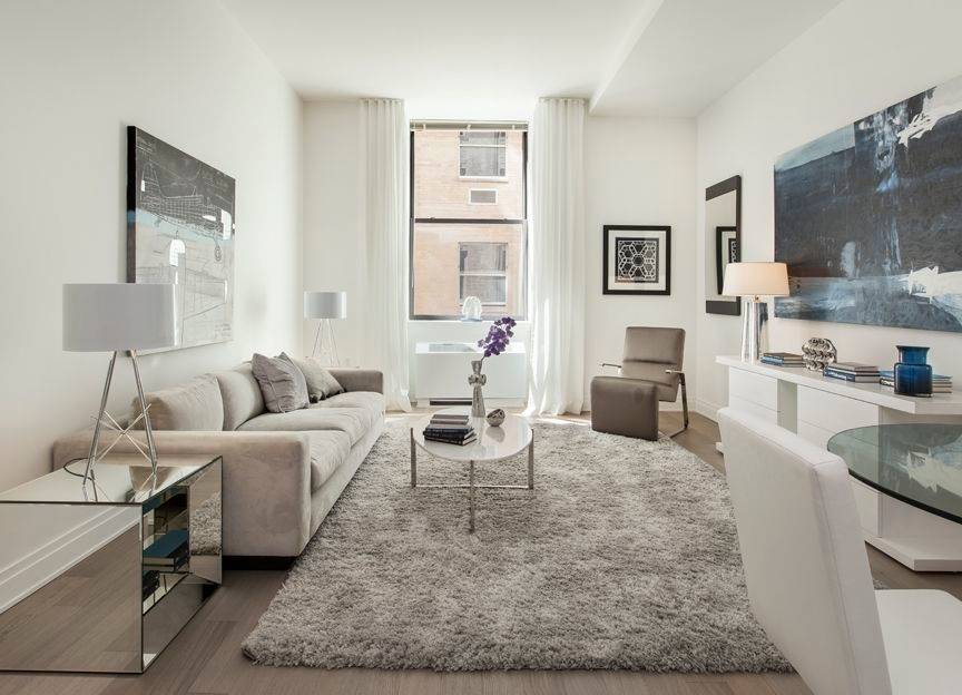 MODERN & LUXURIOUS NO FEE | 1 BED/ 2 BATH APARTMENT IN FINANCIAL DISTRICT BUILDING | DOORMAN | DECK | FITNESS CENTER