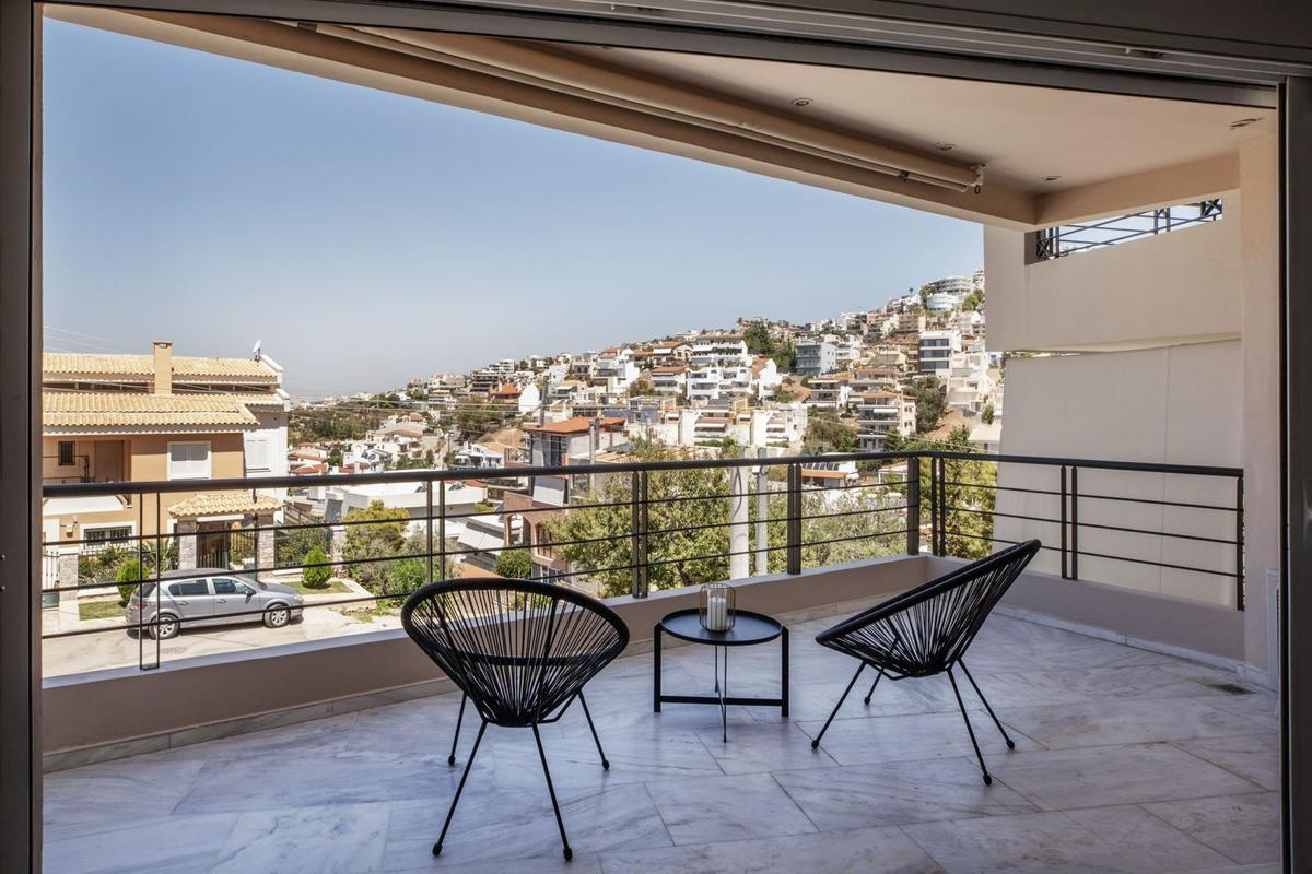 2-bed Apartment for Rent in Voula - Athens - Terrace View