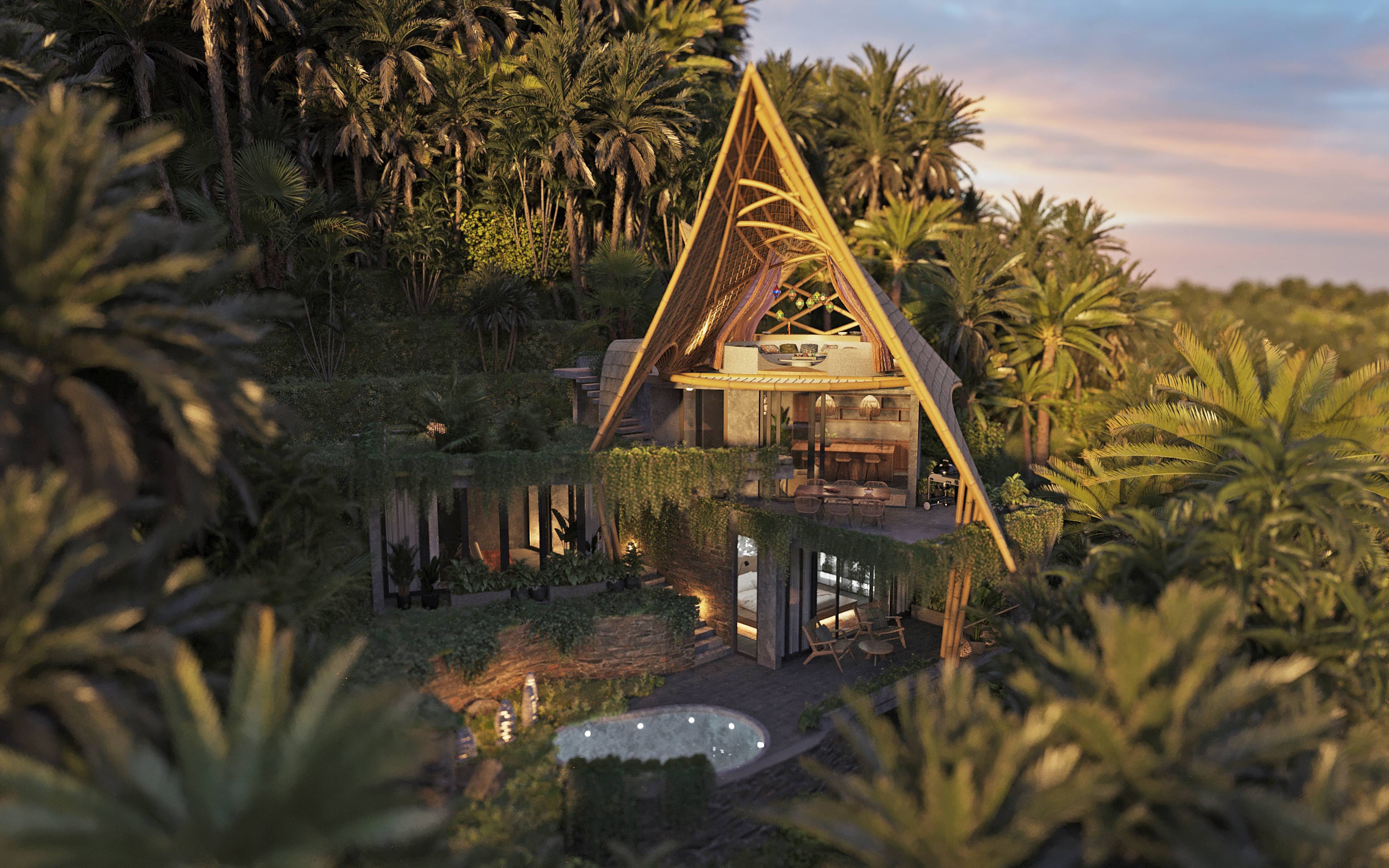 17 Secret Waterfall Villas - Luxury New Development in Bali