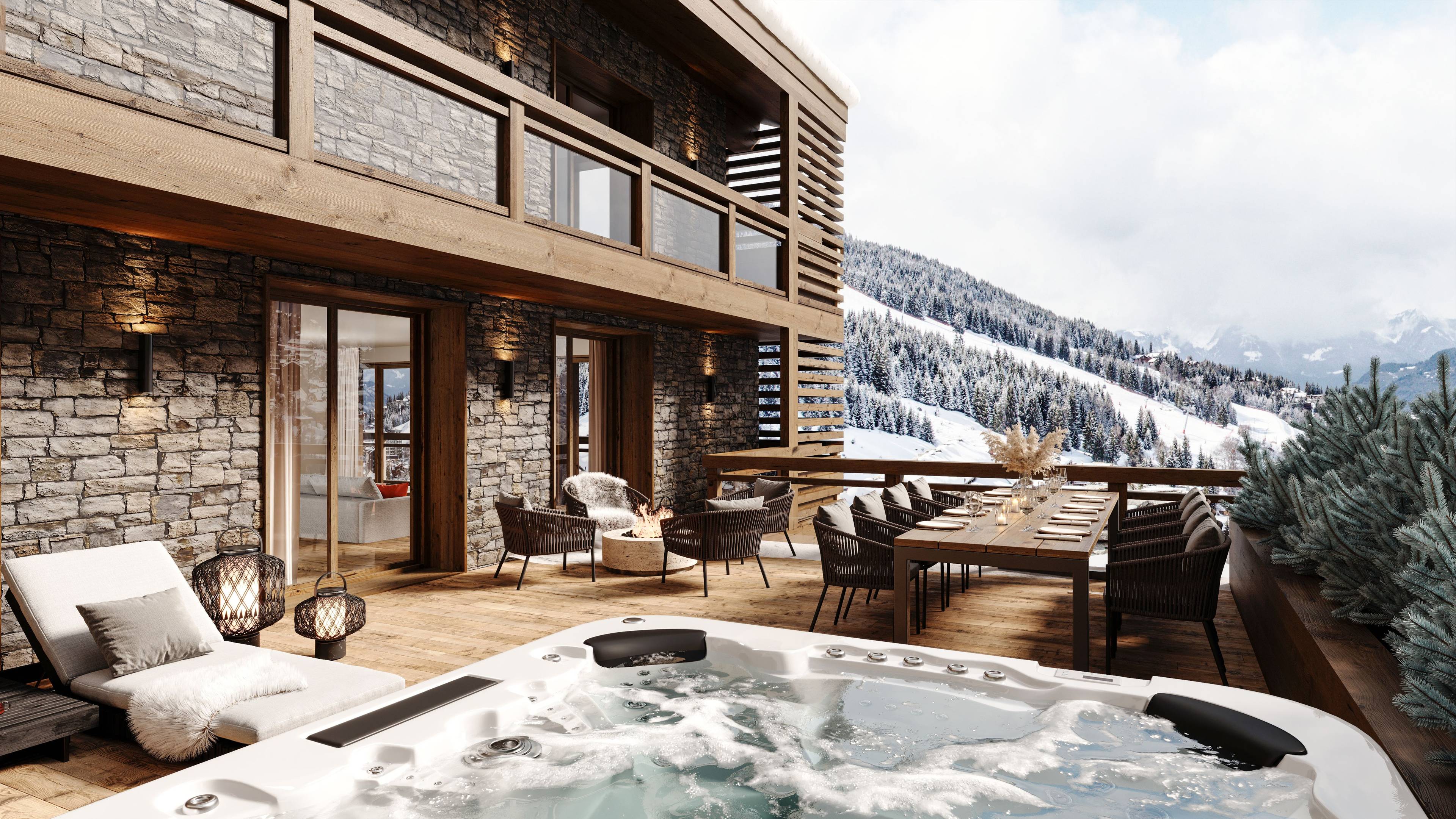 Steps From The Slopes: An Alpine Escape in Courchevel, France