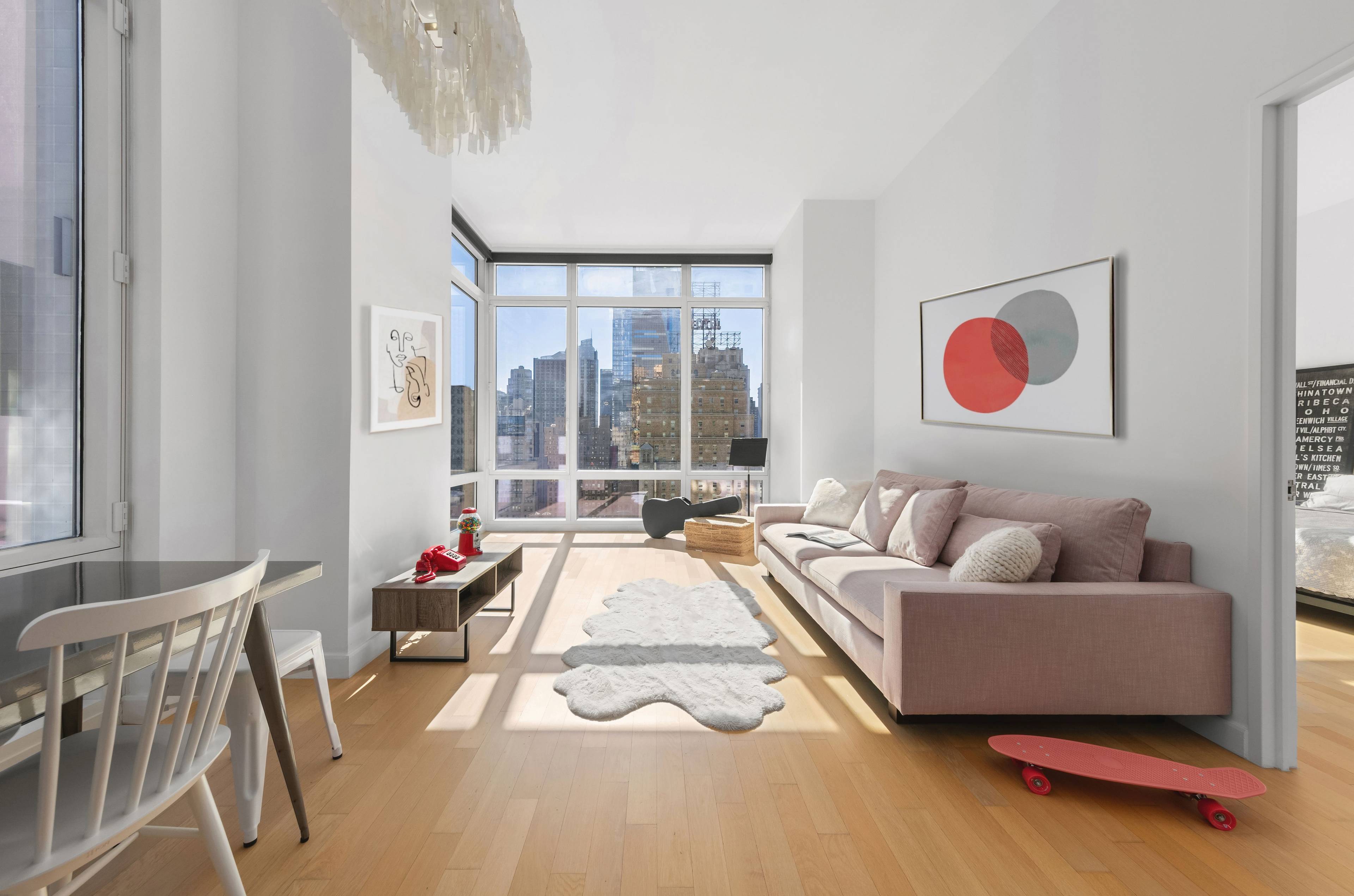 247 WEST 46TH PLATINUM CONDO  | ULTRA CHIC ONE BEDROOM  | 12FT CEILINGS WITH DAZZLING VIEWS