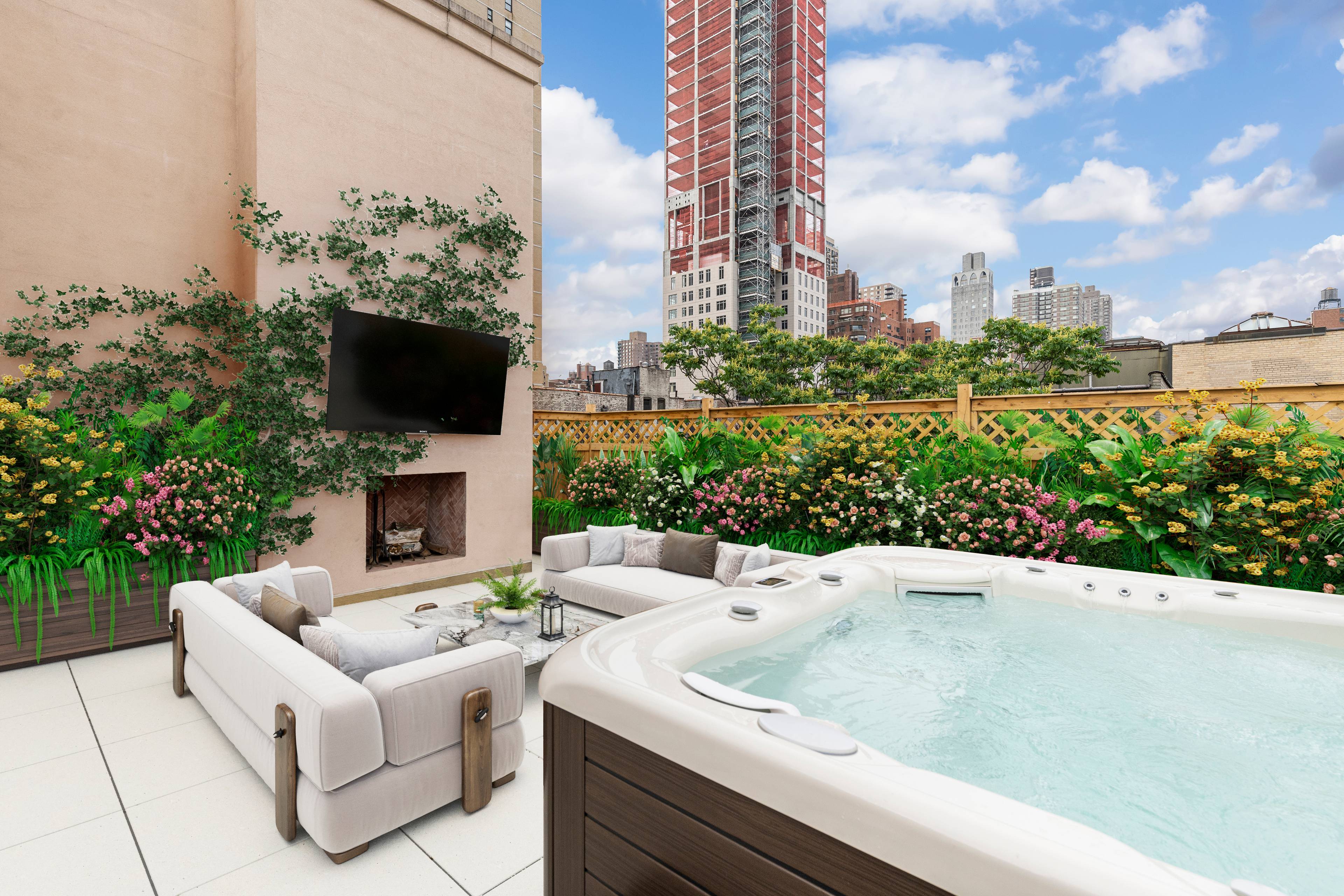 LUXURY PENTHOUSE WITH HOT TUB & 2 OUTDOOR SPACES