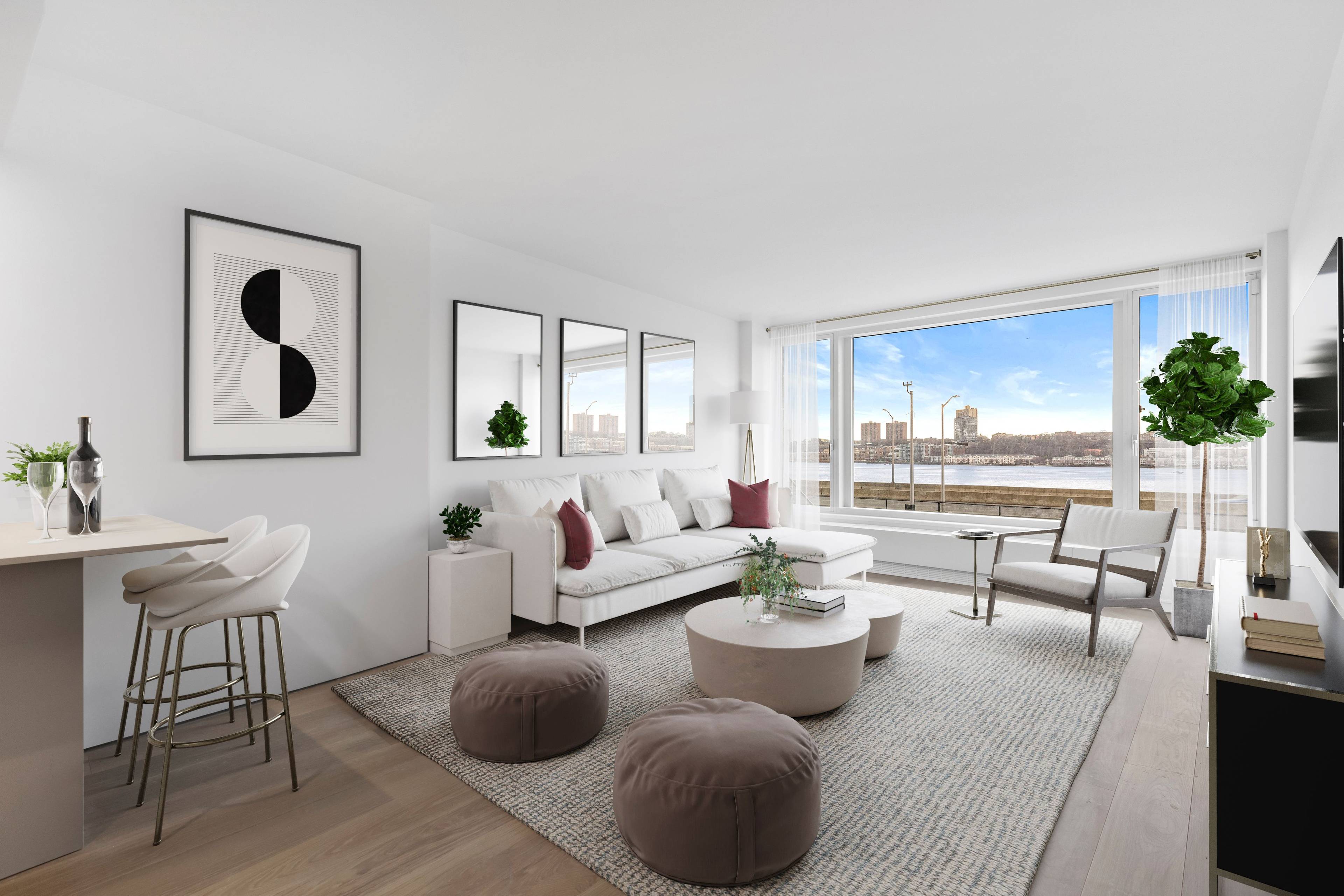 FULLY RENOVATED OVERSIZED ONE BEDROOM