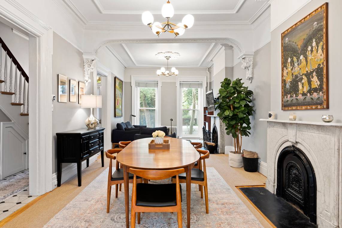 Stunning Boerum Hill 5 Bed Townhouse Triplex with Deck and Huge Backyard