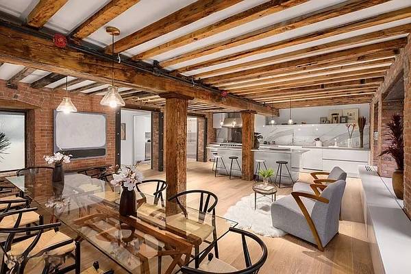 UNIQUE OPPORTUNITY TO RENT AN AUTHENTIC AND MAGNIFICENTLY RENOVATED HOME IN THE HEART OF TRIBECA.