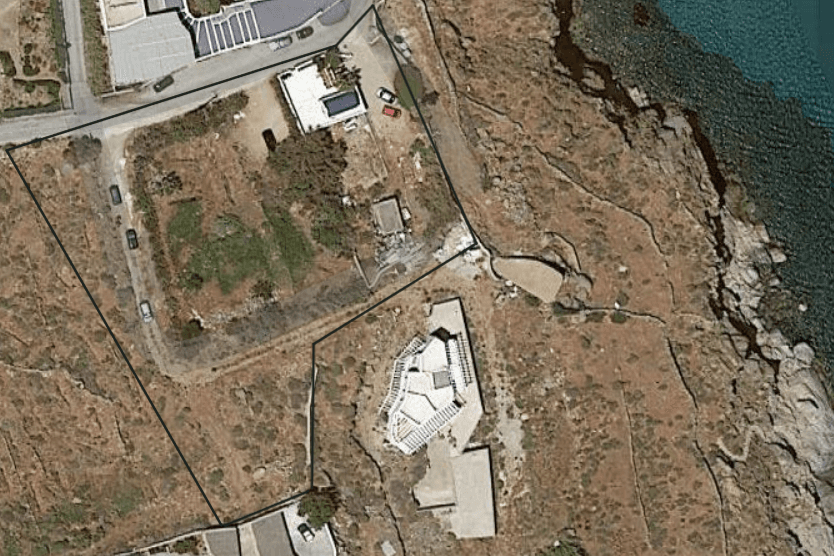 Coastal  plot of land for development in Mykonos