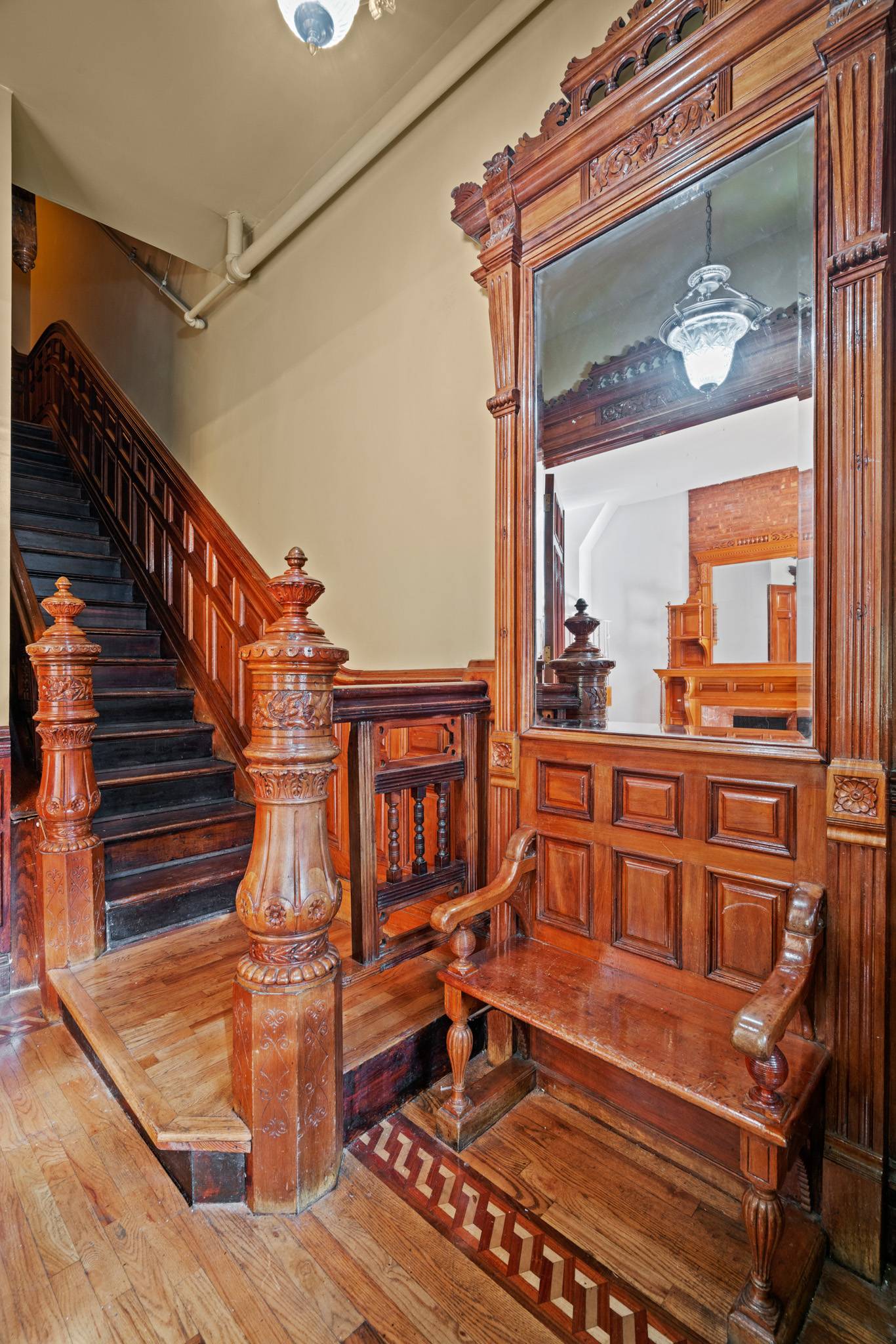 Four-family brownstone, meticulously restored, offers a versatile range of possibilities