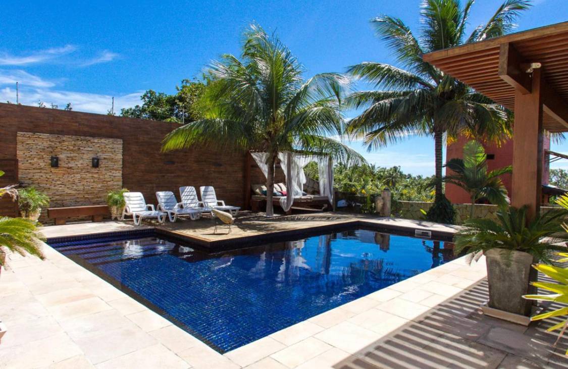 Short term rental in tropical Pipa Beach, Brazil