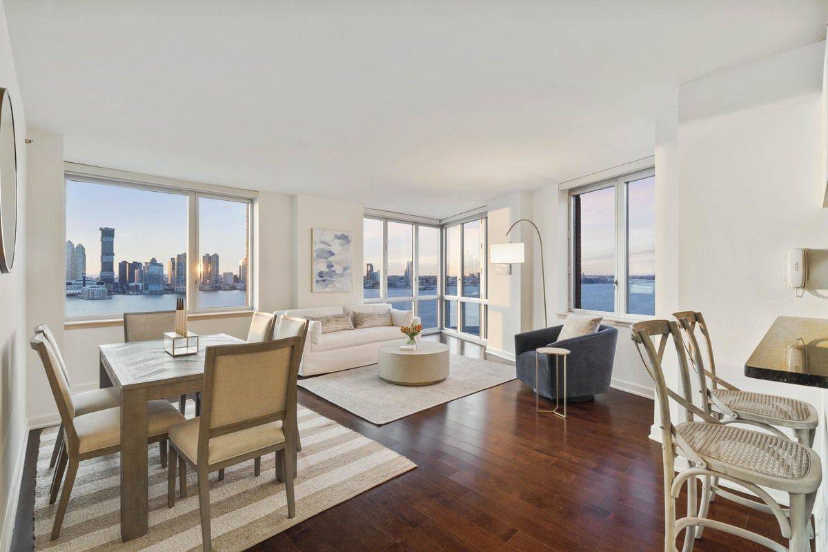 Spacious and Bright 2 Bed/2 Bath Located in Battery Park City's LEED Platinum Green Building, No Fee