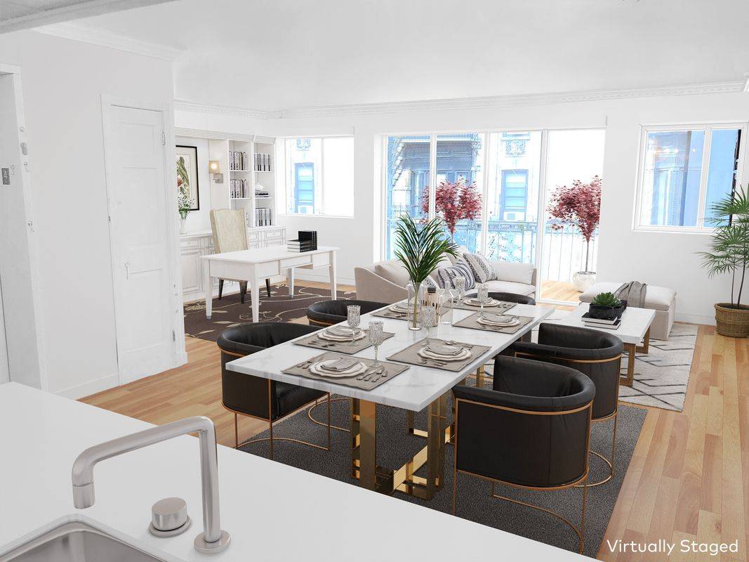 Nolita Convert 3 BR Condo with 2 Terraces and Chef's kitchen