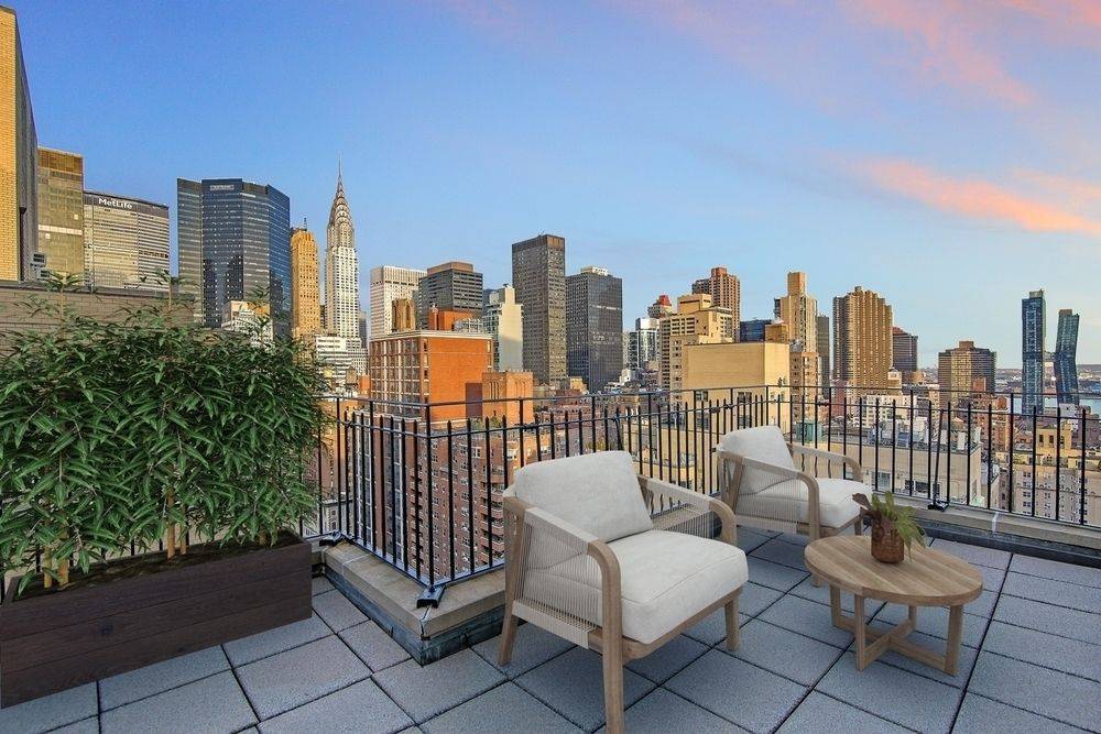 No Fee 3 Beds/3 Baths Apartment on Park Avenue, Murray Hill with Private Terrace!/ W/D in Unit/2 Months Free
