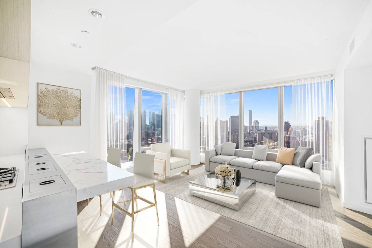 Be the first to live in 2BD 2BA Residence w/ Skyline Views at the Luxurious One Manhattan Square