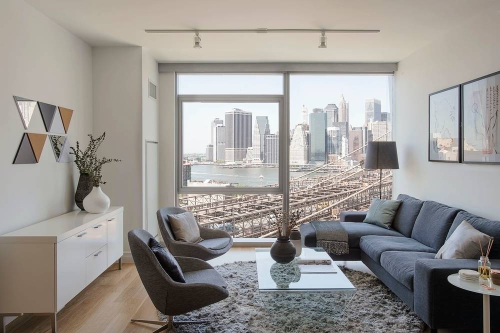 Incredible No fee 1 bed/ 1 bath apartment ,with Brooklyn Bridge and Manhattan views in DUMBO