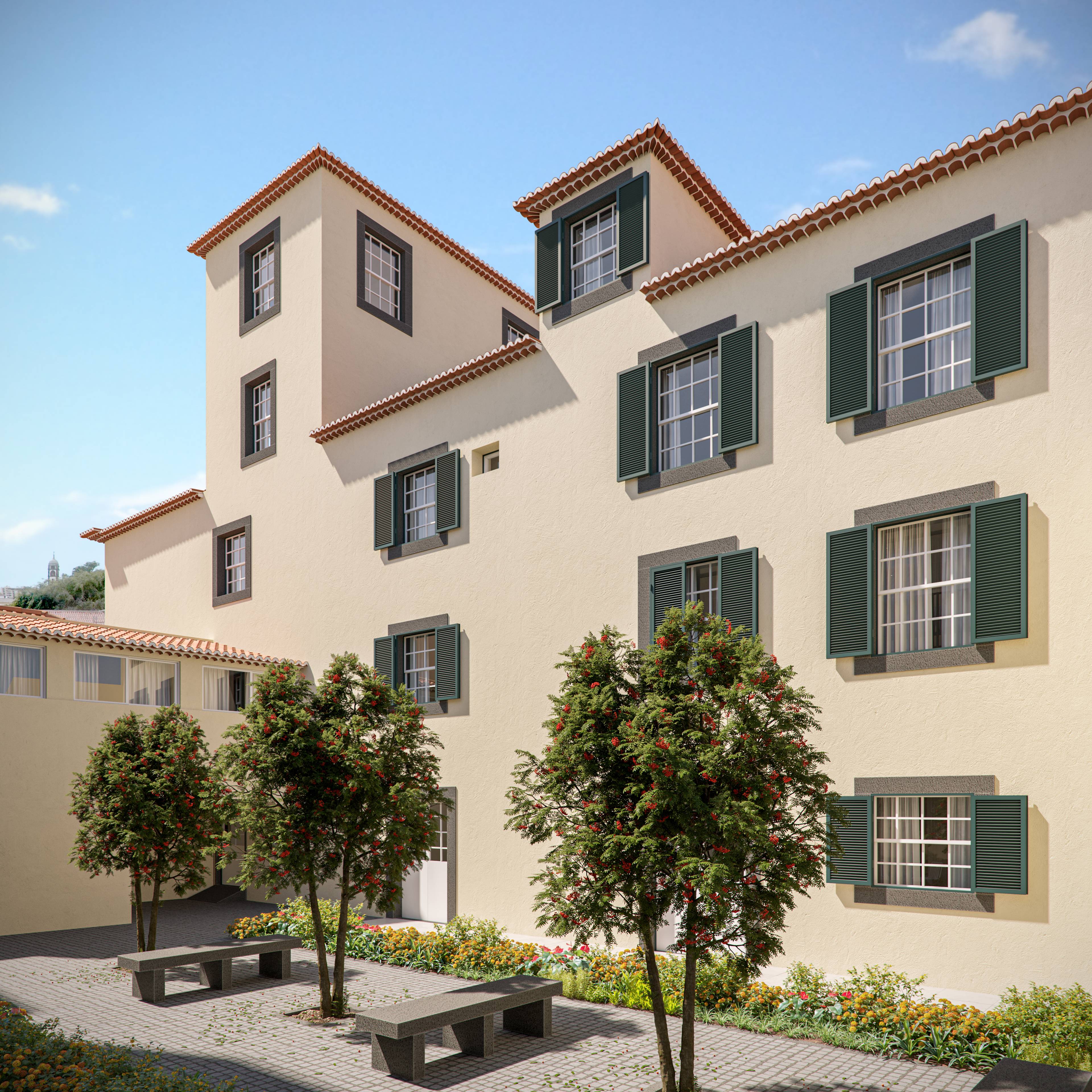 Studio Apartments in Private Condominium Building in the centre of Funchal | New Development |Investment Opportunity