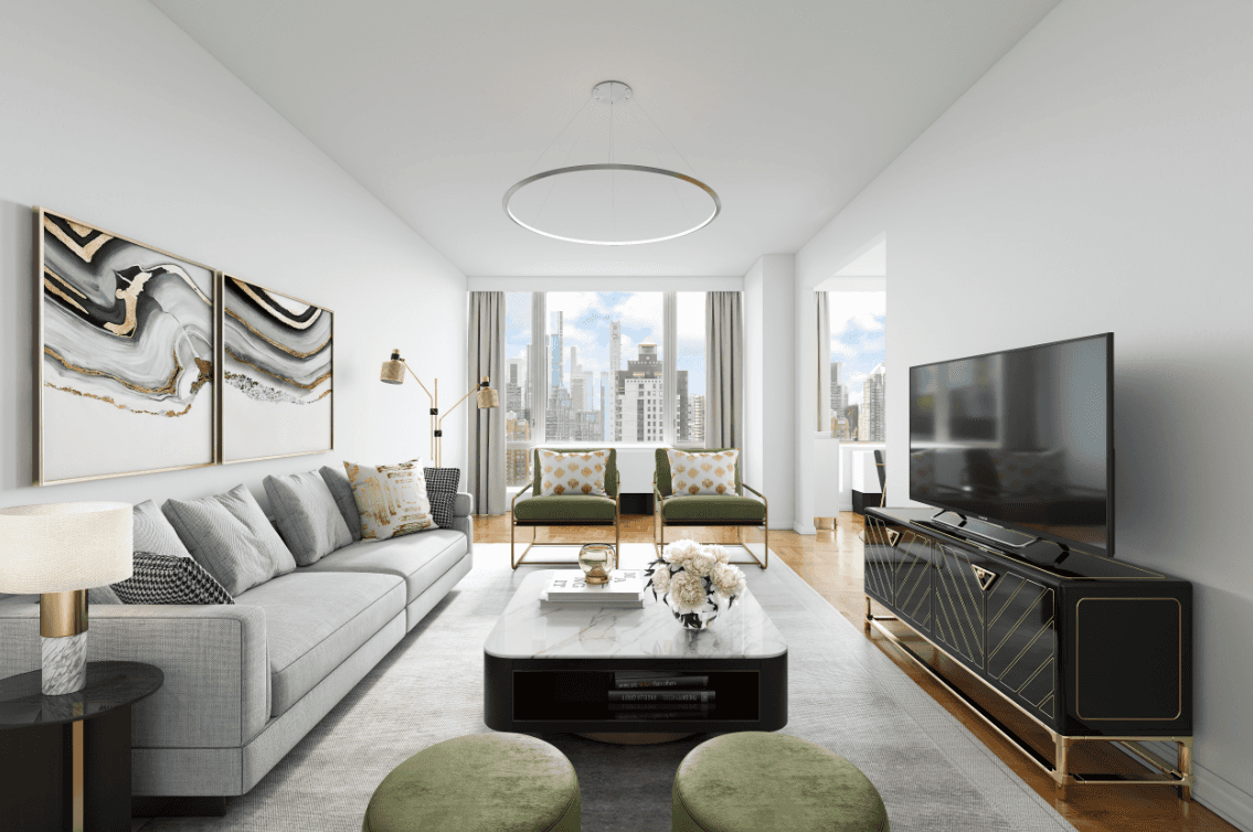 Sprawling 3 Bedroom with Breathtaking NYC Skyline, East River & Central Park Views