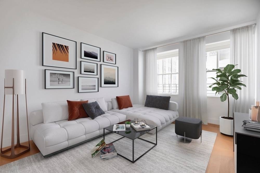 Bright and Renovated Luxury 2 bed/2 bath, No Fee Apartment in the Financial District w/ high end finishes