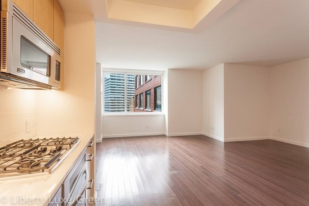 No Fee, 3  Months Free, LARGE Studio, 2 rooms 1Bath, Battery Park, Luxury Building